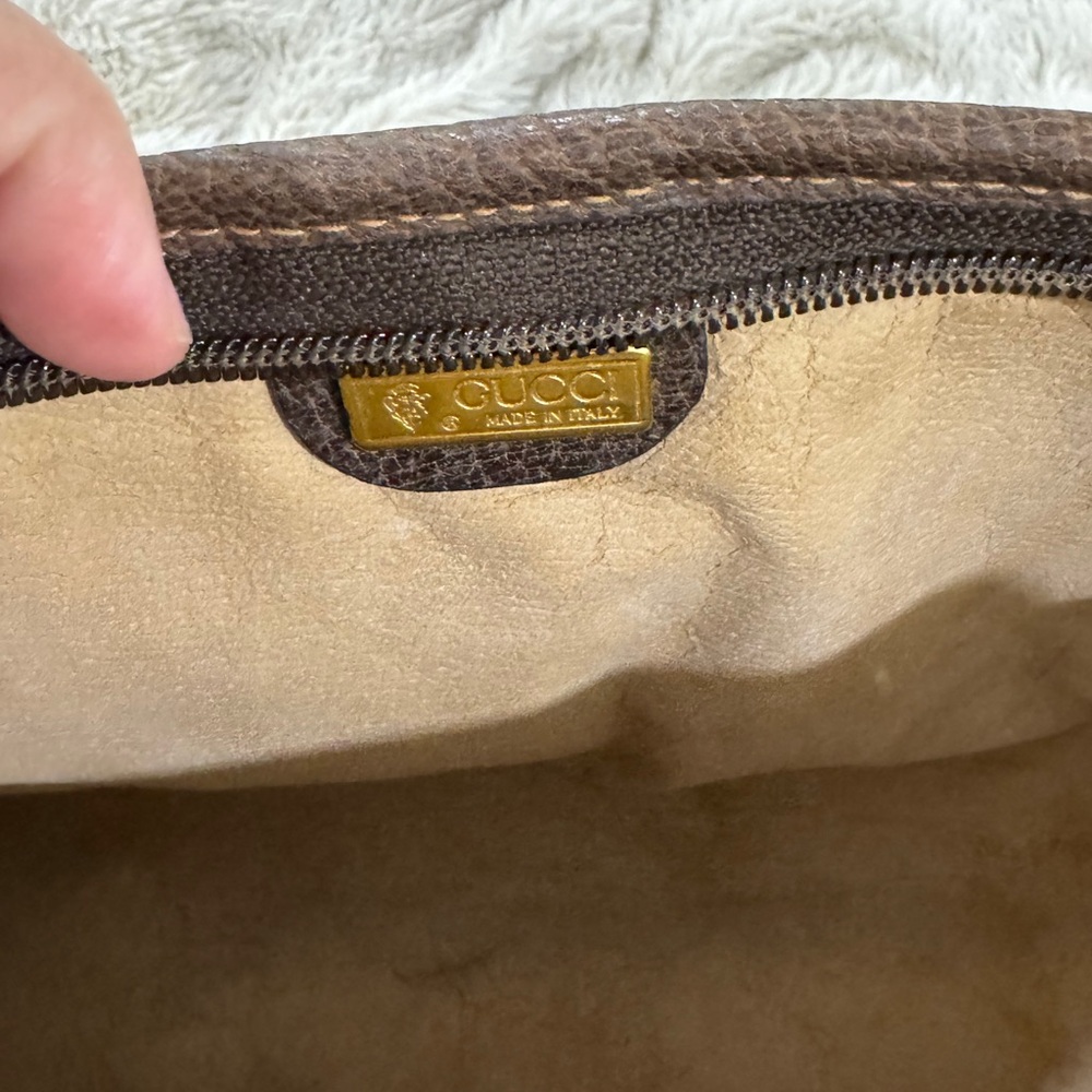 Vintage Gucci GG Supreme Clutch Pouch – Made in Italy - Picture 10 of 15